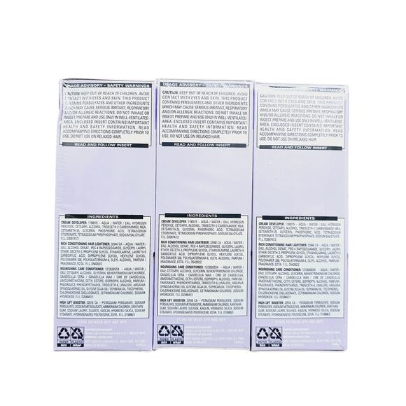 Dark & Lovely Fade Resist Permanent Hair Color Hi Lift 396 Luminous Blonde 3/PK - Picture 4 of 6